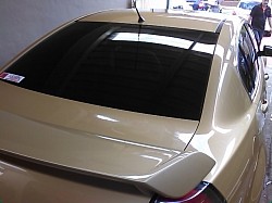 Car Window Tinting, rear window tint, commodore Tinted rear window,