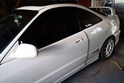 Honda type r Window Tinting in 5% Ceramic solar guard window film local window Tinting service Sydney, Penrith, Liverpool, Camden, parramatta