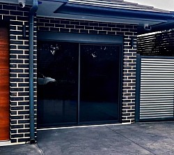 TMC Tinting commercial window tinting Sydney — solar control film on home beauty salon shopfront glass door