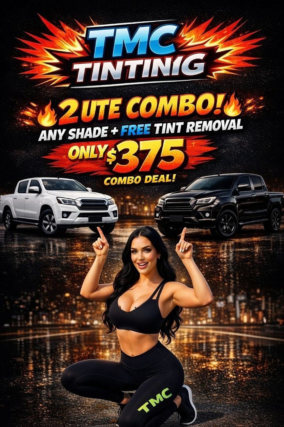 Ute , hilux ,fordranger, toyota hilix ,work ute ,tinted ute , window tinting, casula window tint , cronulla window tinting, oran park window tinting, prestons window tinting, commercial ute , combo deals, new, special, ceramic window tint , mitsubishi triton, ford raptor, toyota hilux sr5 , 2026 toyota hilix , hilux upgrades, new car upgrades, tmctinting, sydney window tinting experts , best price window tint sydney, builders vehicles, parramatta window tinting, revesby window tinting, moorebank window tinting, hilux window tint shades