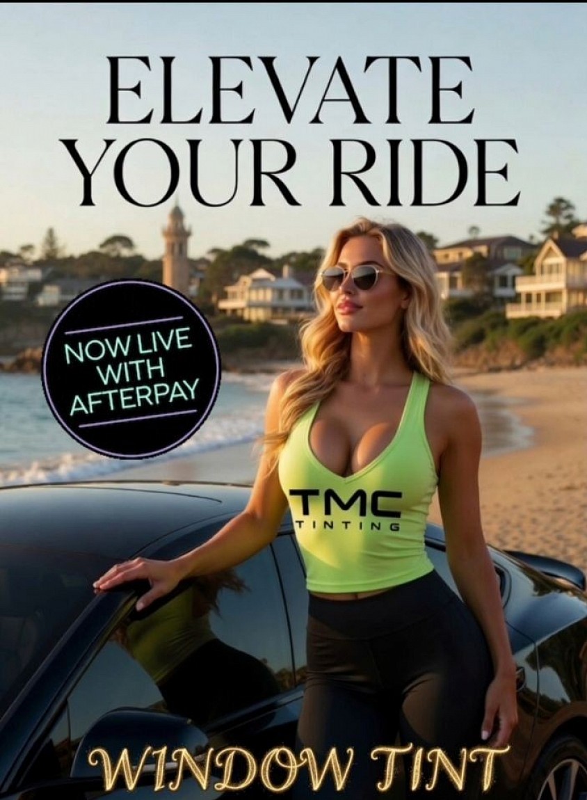 TMC Tinting window tint Sydney — elevate your ride ceramic window tinting now with Afterpay — book online tmctinting.square.site
